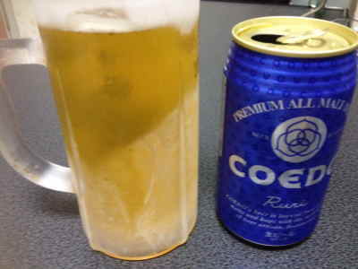 COEDOビール瑠璃(ピルスナー)